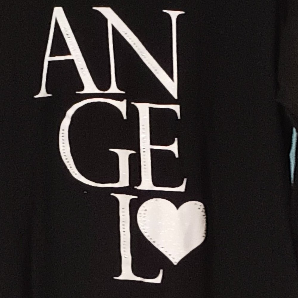 Copy of EUC ~ Victoria’s Secret Angel Bling Rhinestone Sleep Shirt (Size: XL) - Picture 3 of 3